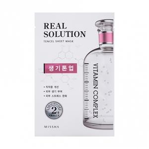 Real Solution Tencel Sheet Mask Real Solution Tencel Sheet Mask