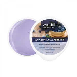 Nature Daily Amazonian Acai Berry Antioxidant Capsule Mask Nature Daily Amazonian Acai Berry Antioxidant Capsule Mask