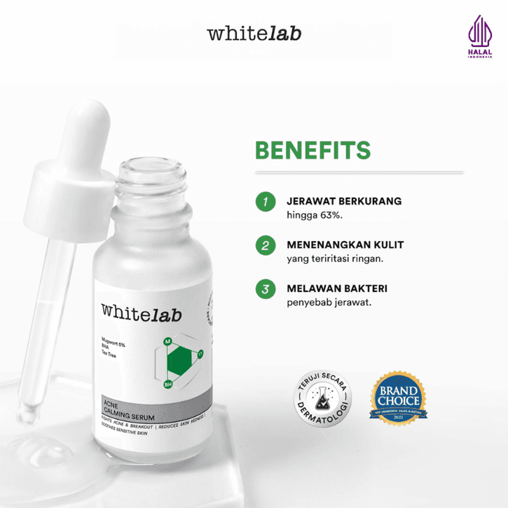 Jual Whitelab Face Serum Acne Calming Serum | Sociolla
